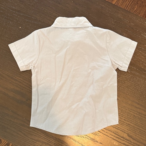 Zara Kids Light Gray Button Down Shirt - Picture 3 of 3